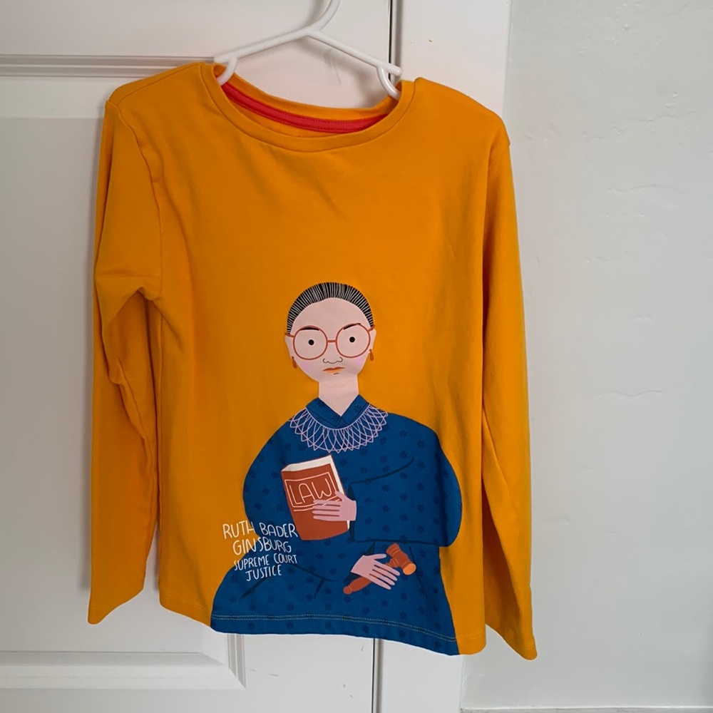 Piccolina Ruth Bader Ginsburg long sleeve shirt